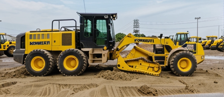 Грейдер Komatsu GD655